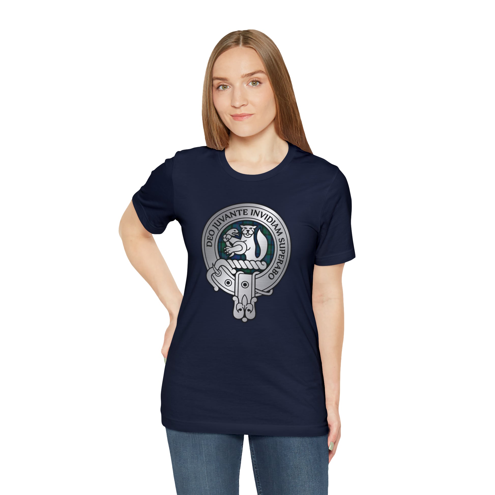Clan MacThomas Crest & Tartan | Unisex T-Shirt
