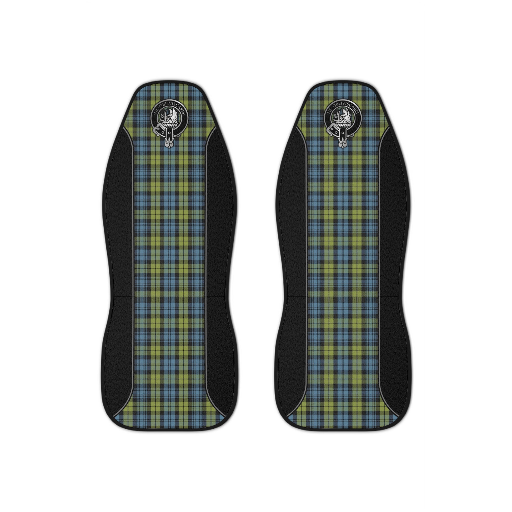 Clan Campbell Crest & Tartan Car Seat Covers