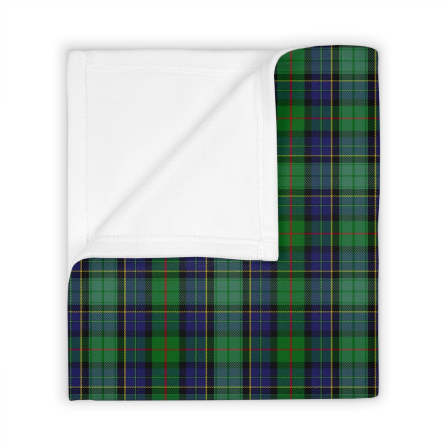 Irish Province Leinster Tartan Throw Blanket