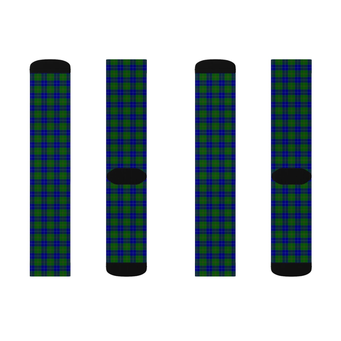 Clan MacClurg Tartan Socks