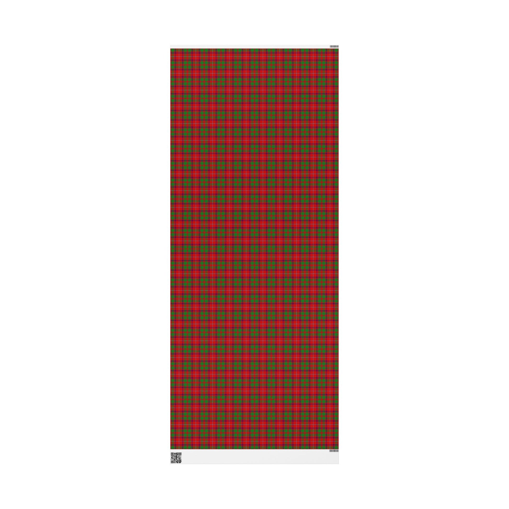 Clan Shaw Tartan Wrapping Papers