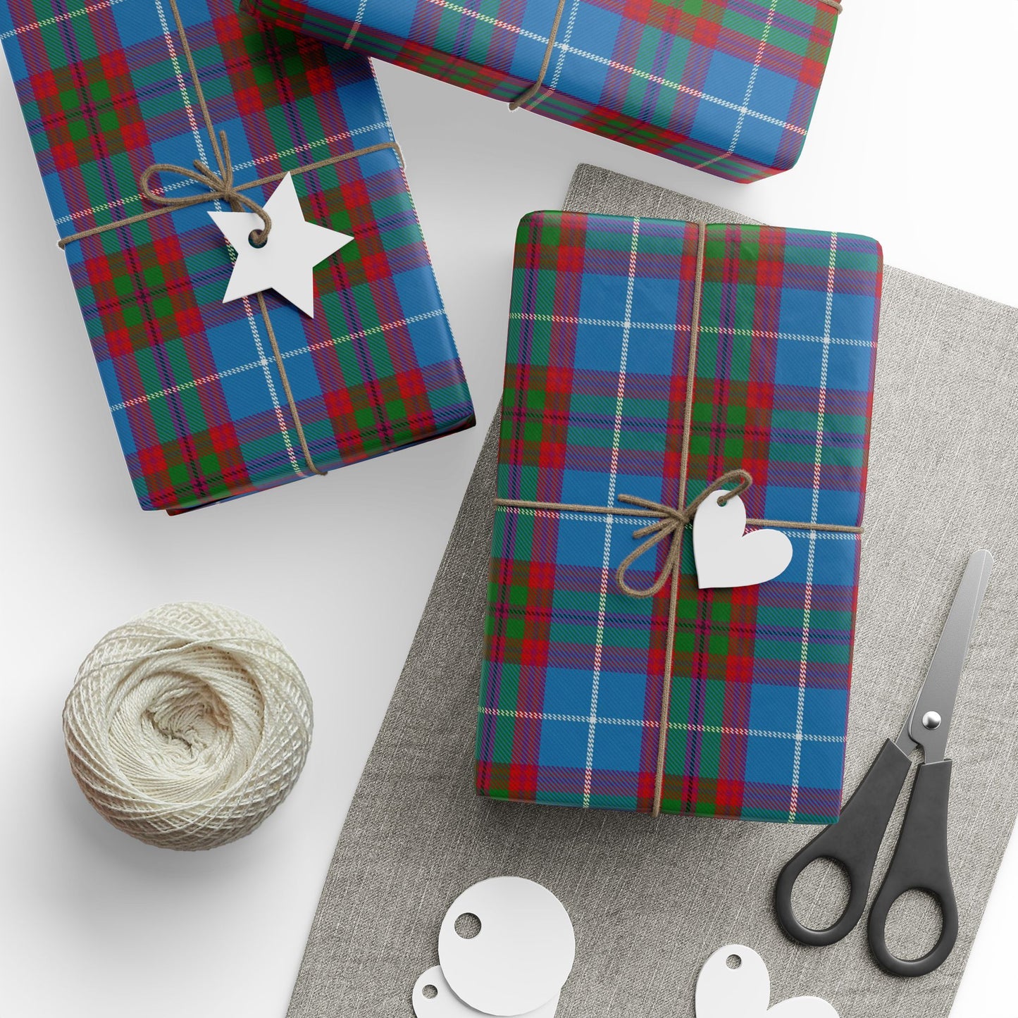 Edinburgh District Tartan Wrapping Papers