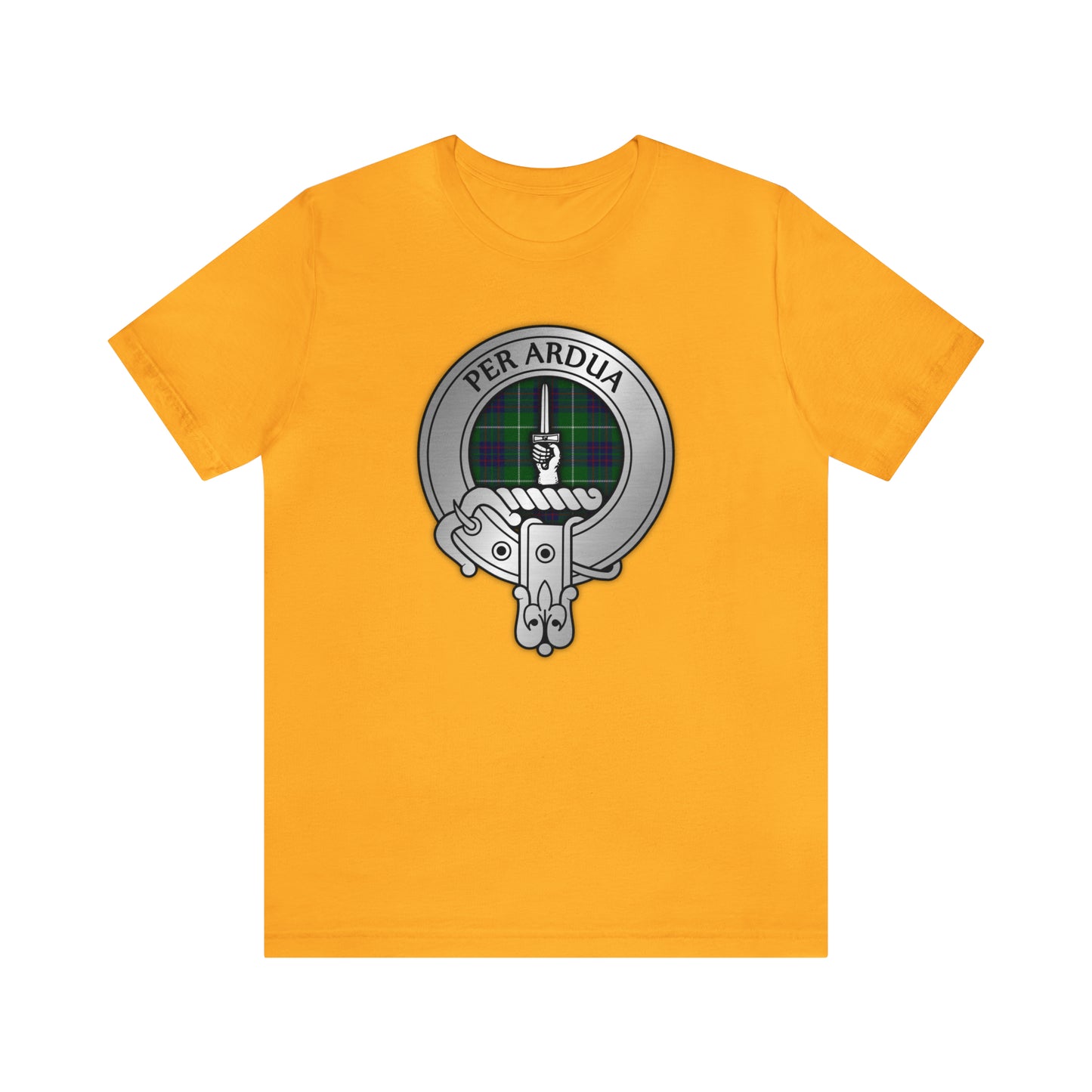 Clan MacIntyre Crest & Tartan | Unisex T-Shirt