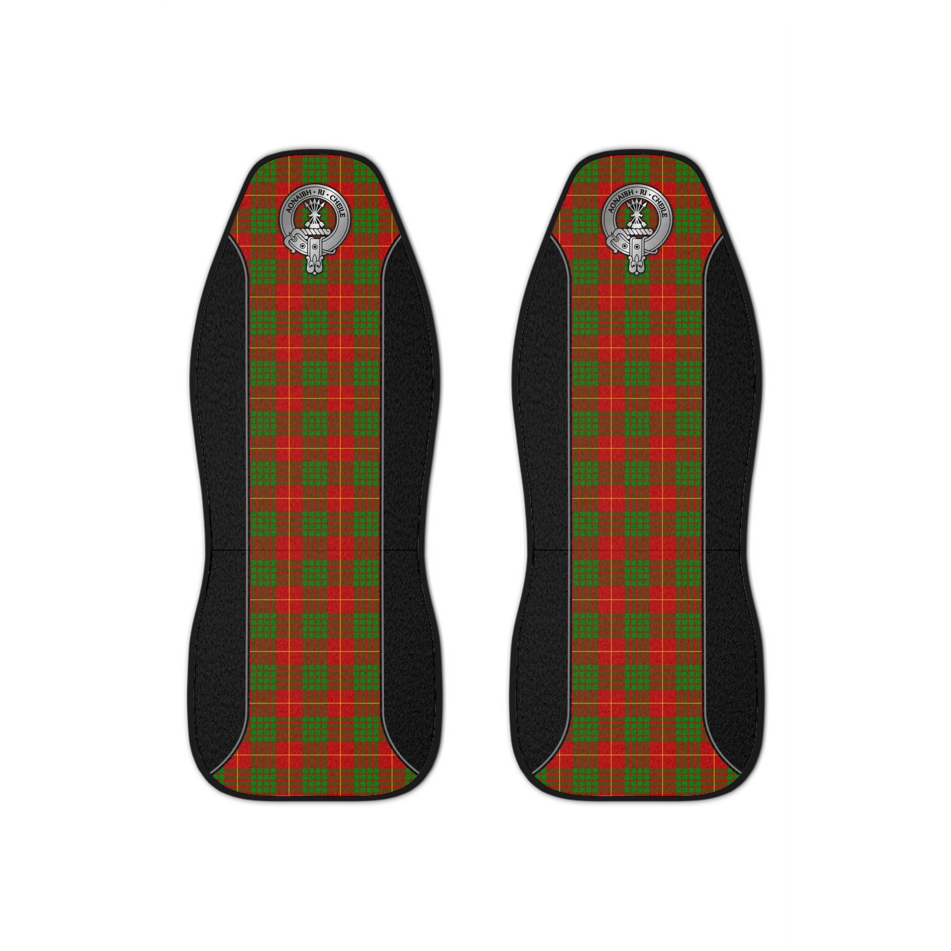 Clan Cameron Crest & Tartan Car Seat Covers