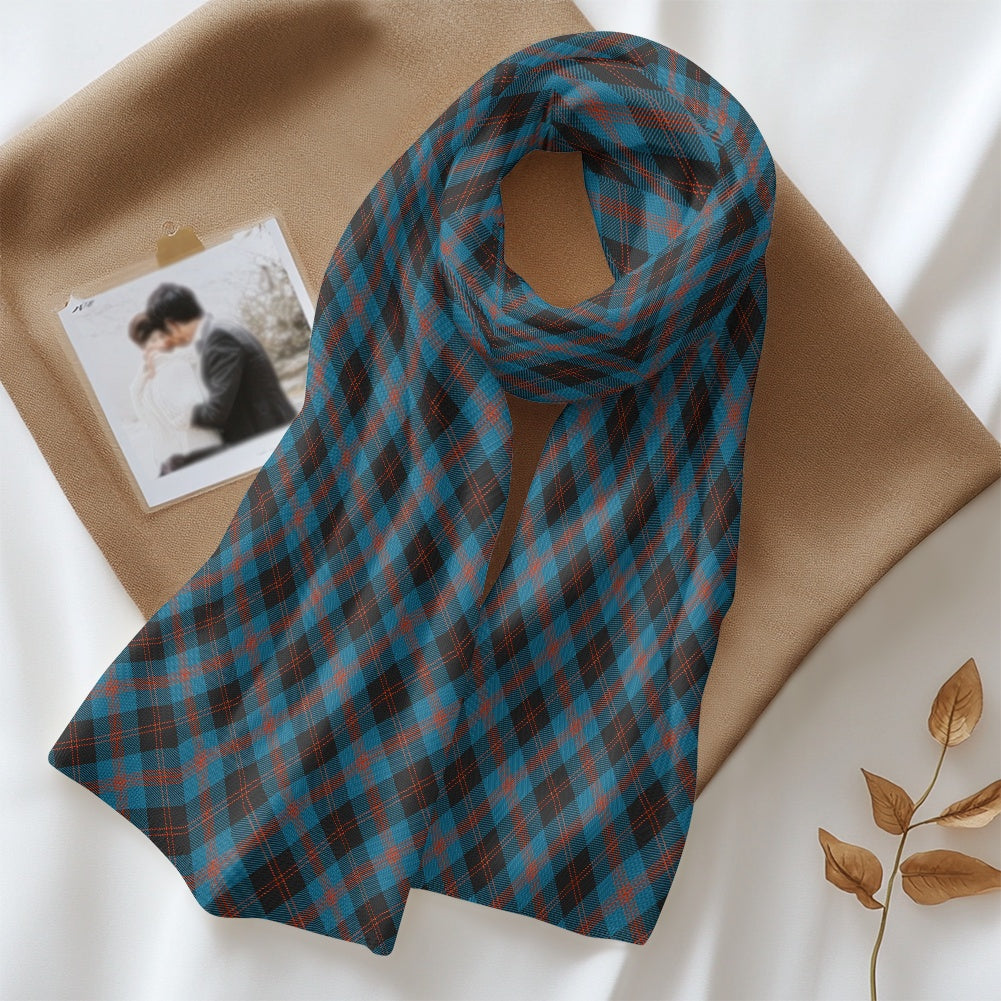 Clan Angus Ancient Tartan Fluffy scarf