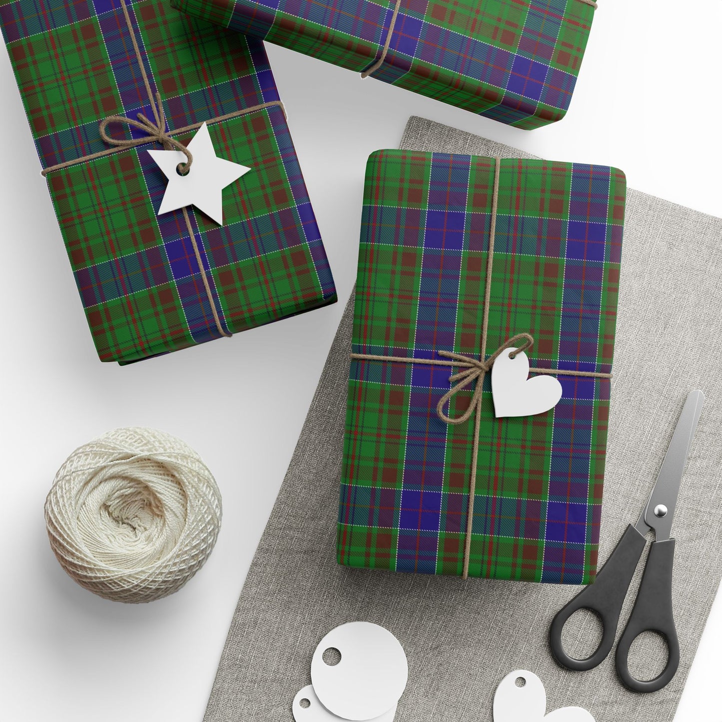 Clan Adams Tartan Wrapping Papers
