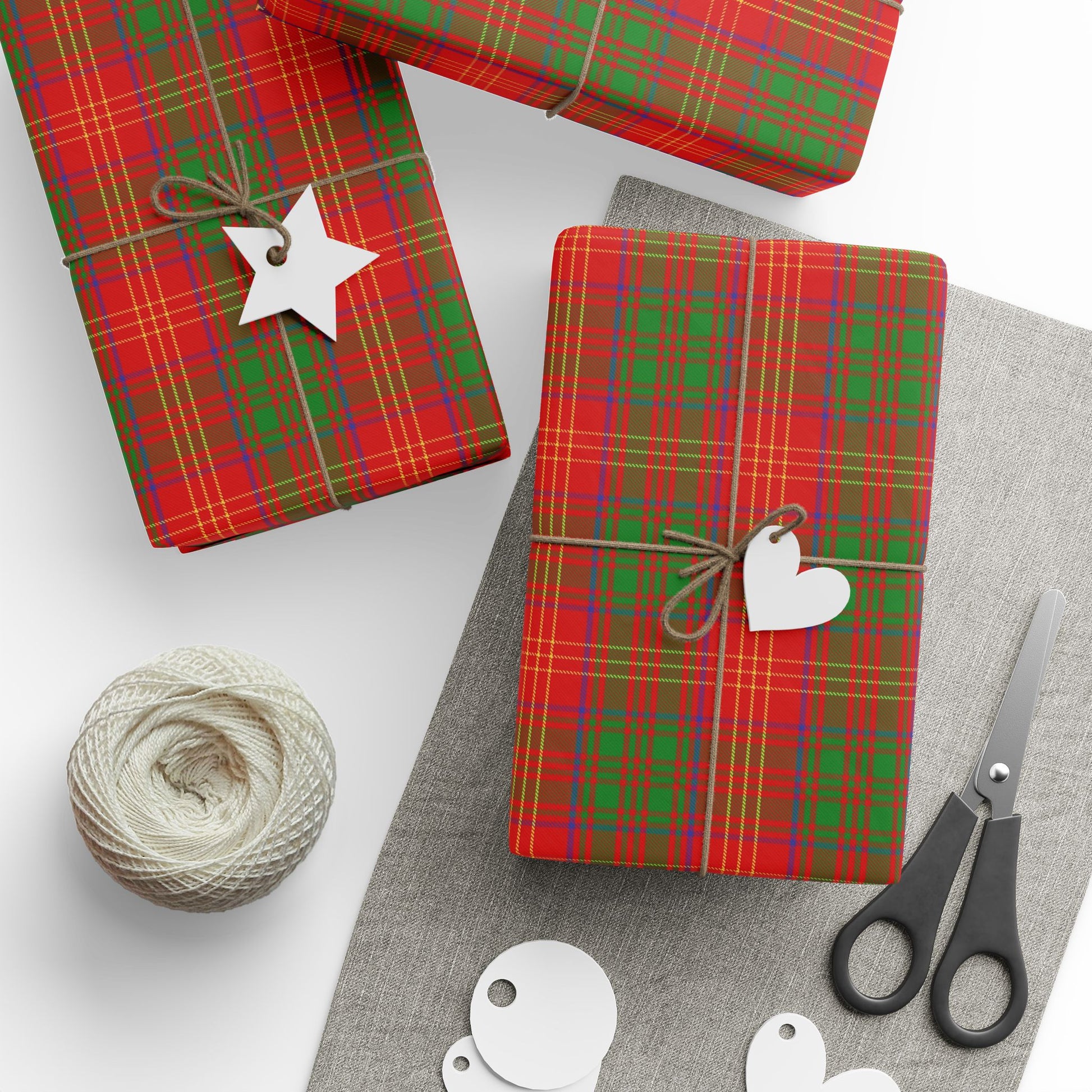 Clan Burns Tartan Wrapping Papers