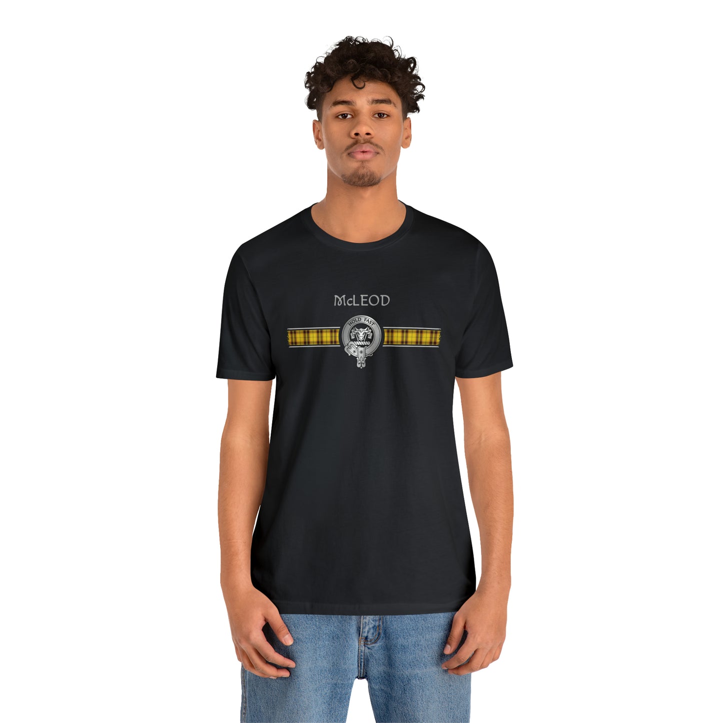 Clan McLeod Crest & Tartan | Unisex T-Shirt