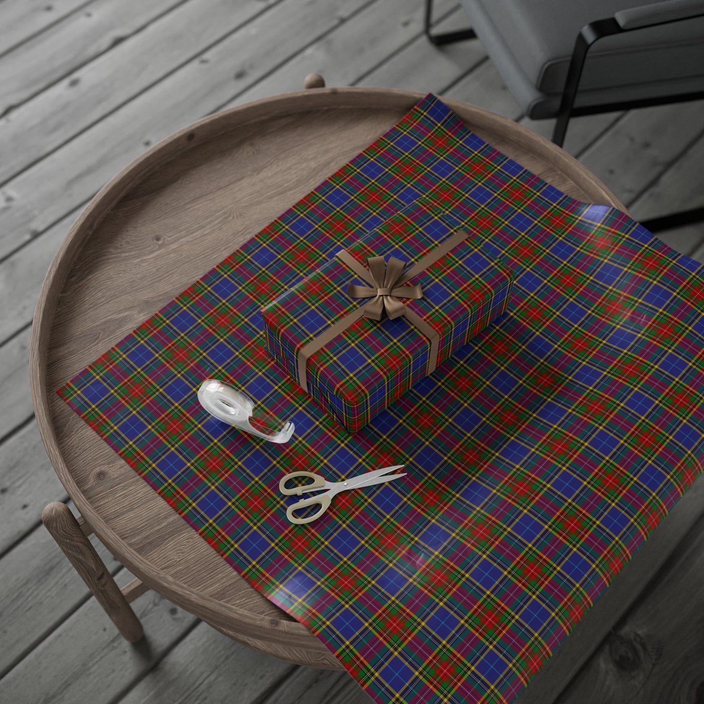 Clan Bethune Tartan Wrapping Papers