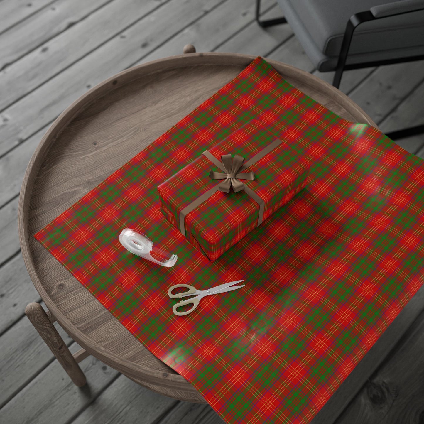 Clan Burns Tartan Wrapping Papers