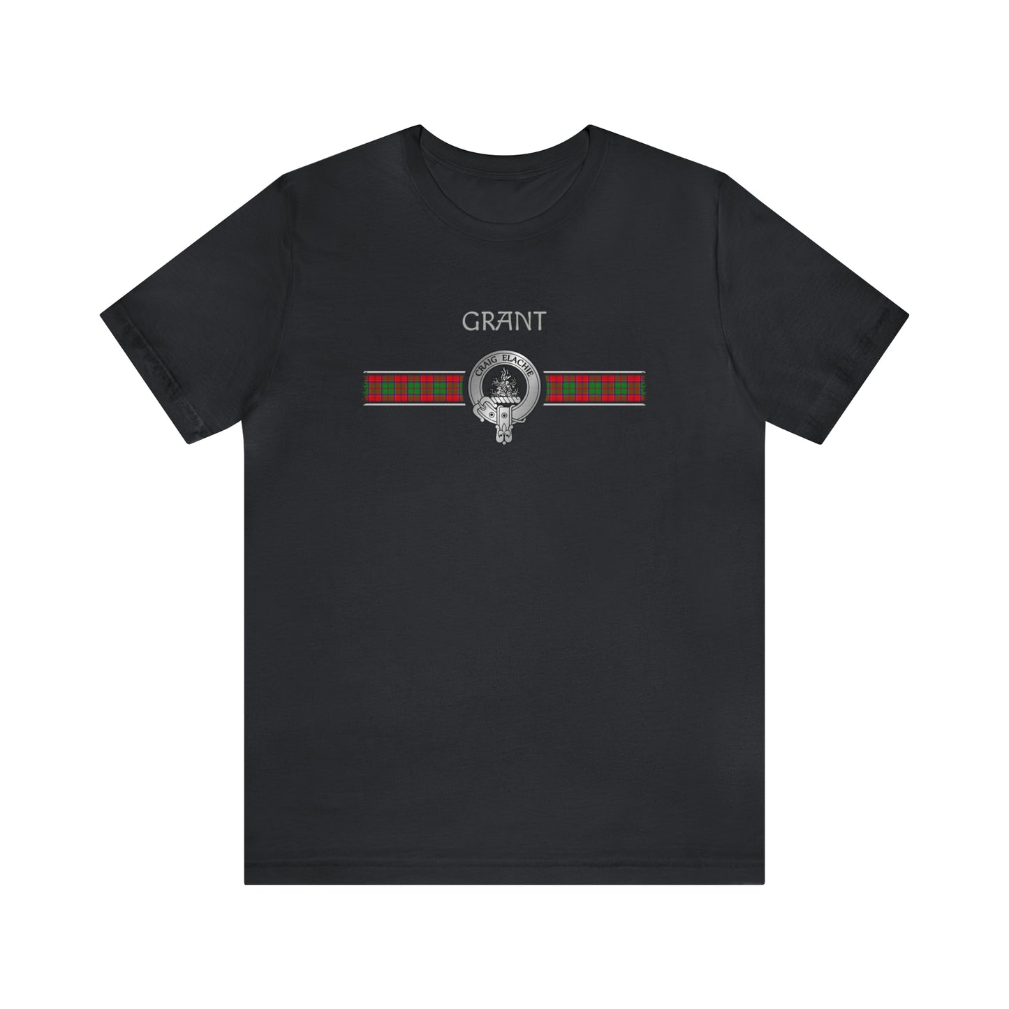 Clan Grant Crest & Tartan | Unisex T-Shirt