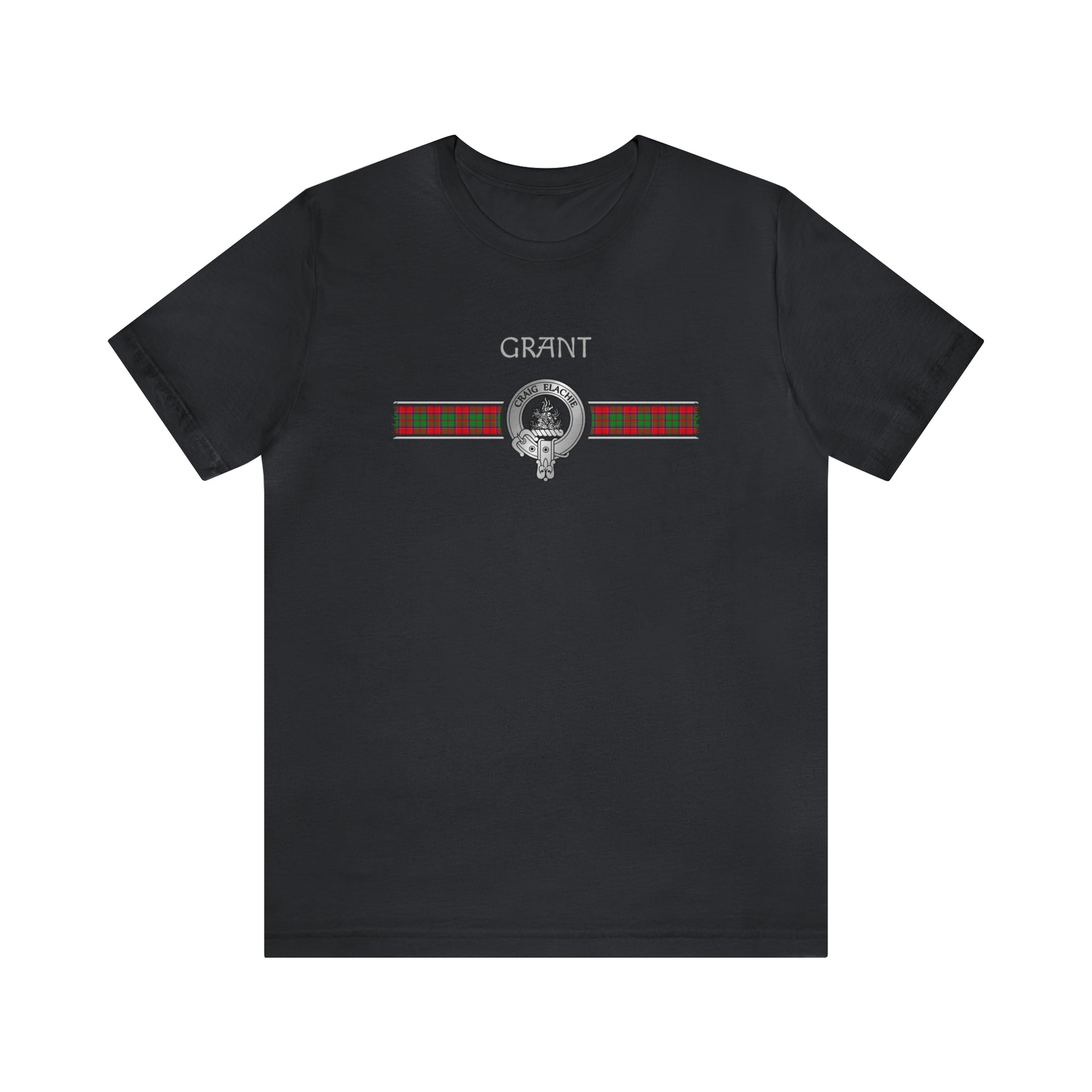 Clan Grant Crest & Tartan | Unisex T-Shirt