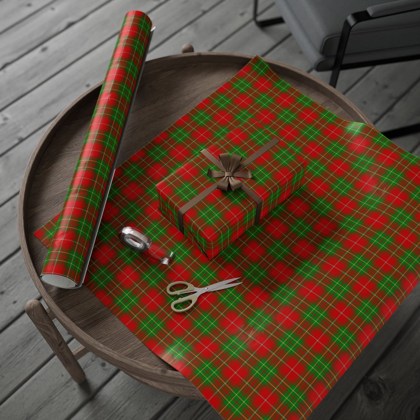 Clan Burnett Tartan Wrapping Papers