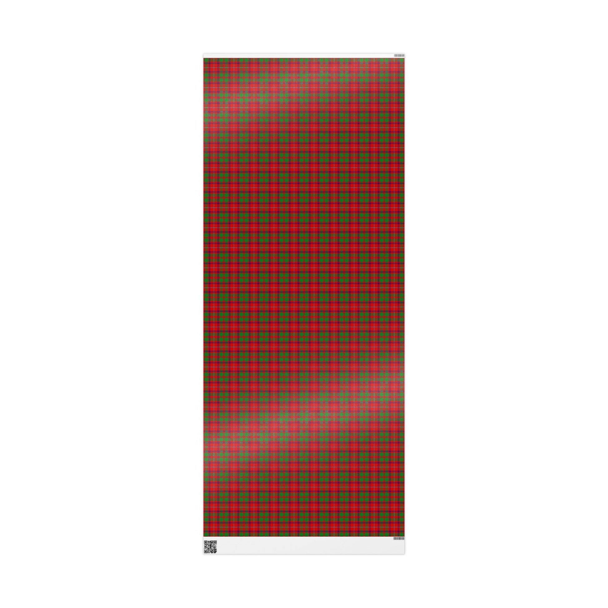 Clan Shaw Tartan Wrapping Papers