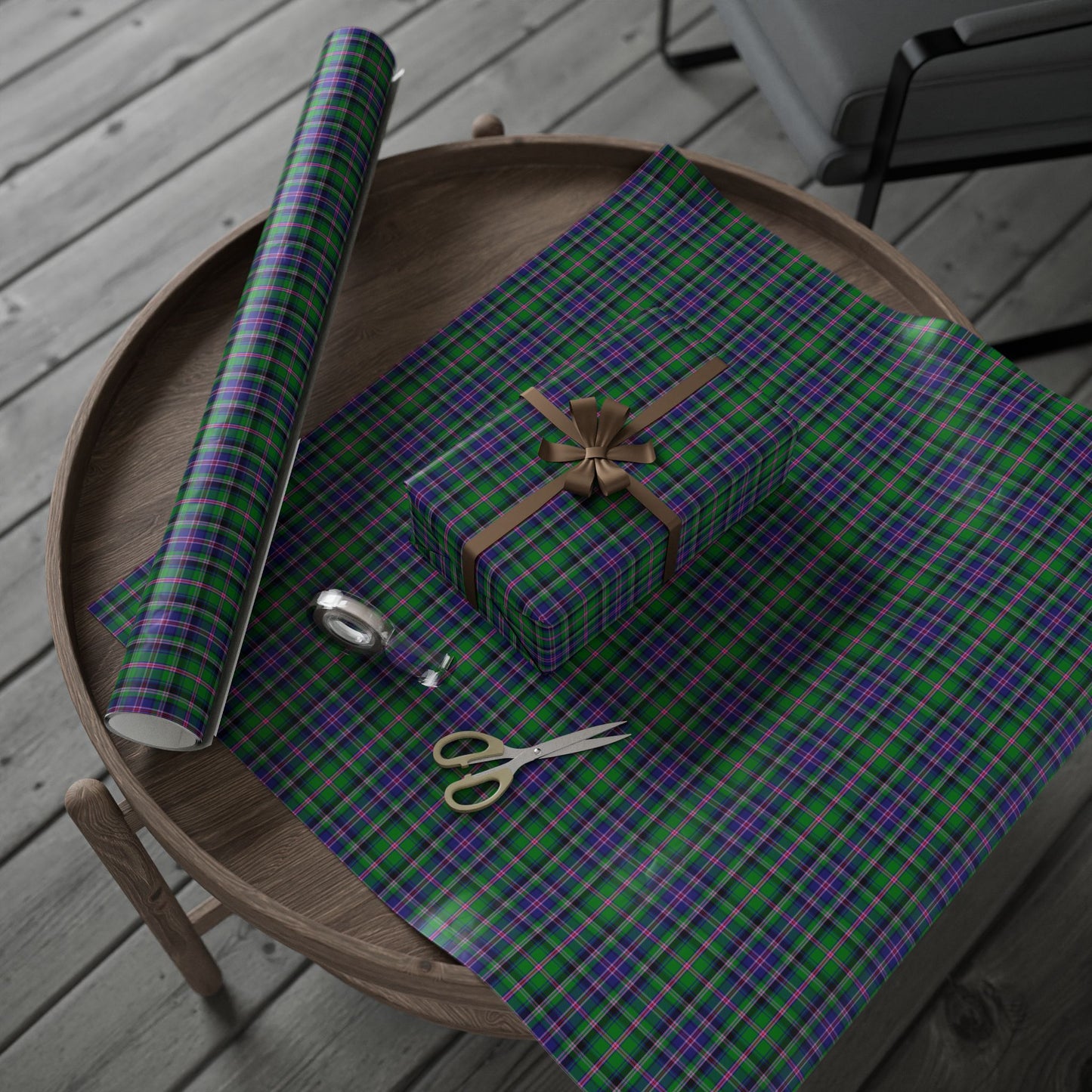 Clan Cooper Tartan Wrapping Papers