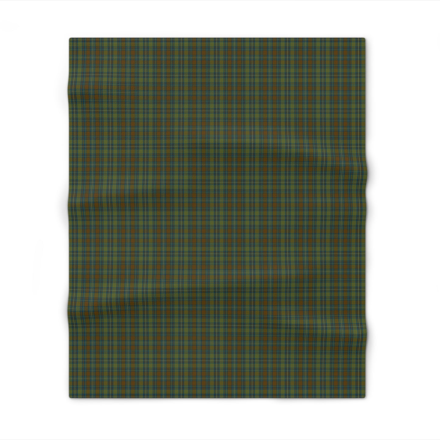 Irish County Kerry Tartan Throw Blanket