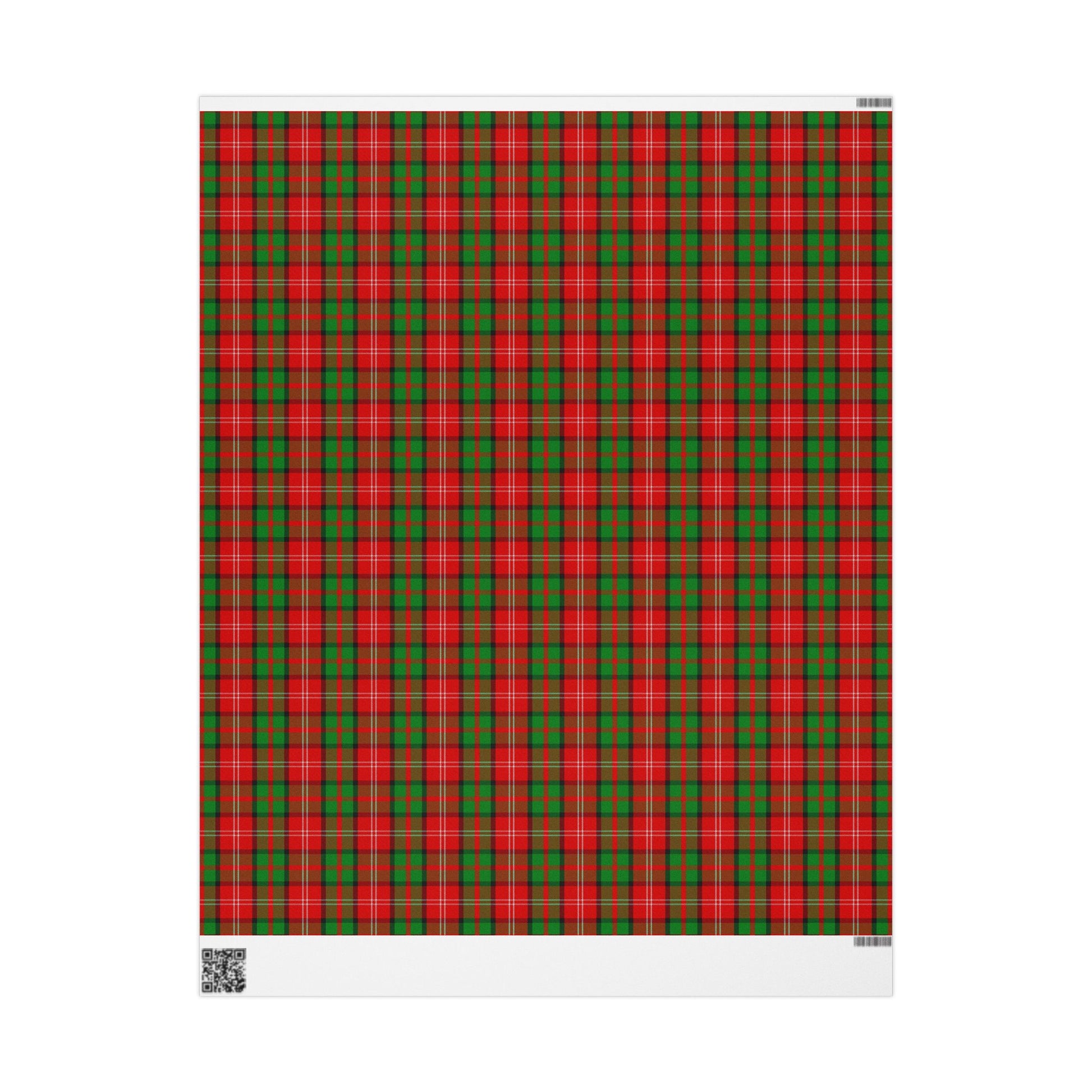 Clan Nesbitt Tartan Wrapping Papers