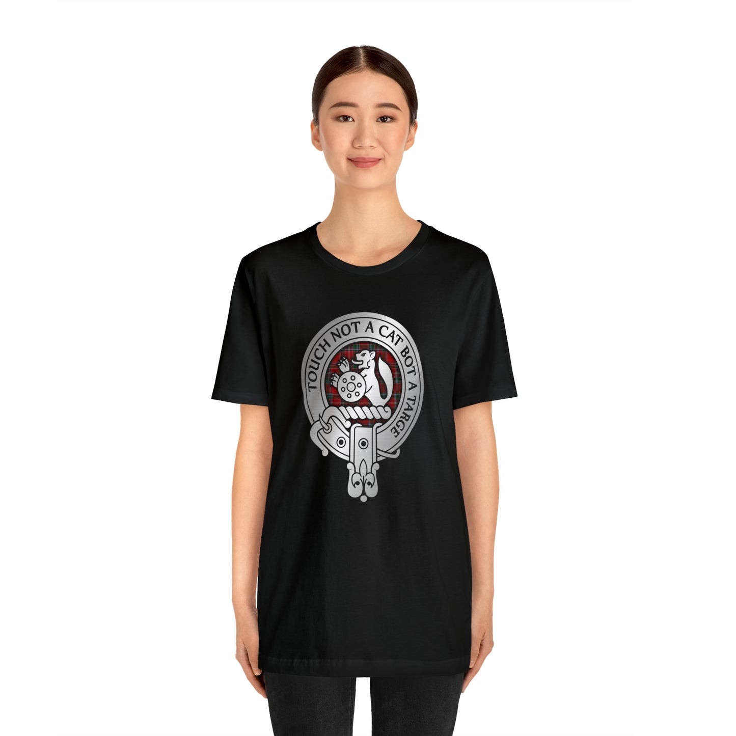 Clan MacBean | MacBain Crest & Tartan | Unisex T-Shirt