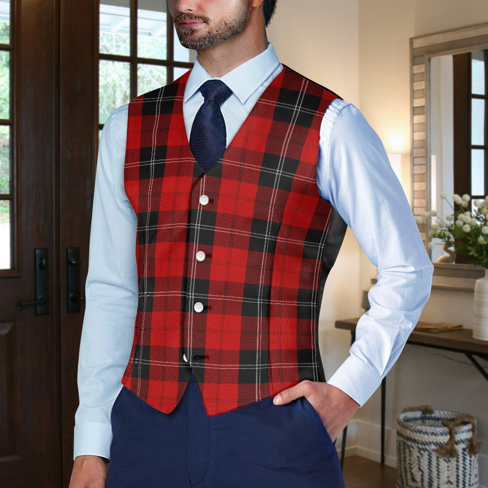Clan Ramsay Tartan Waistcoat