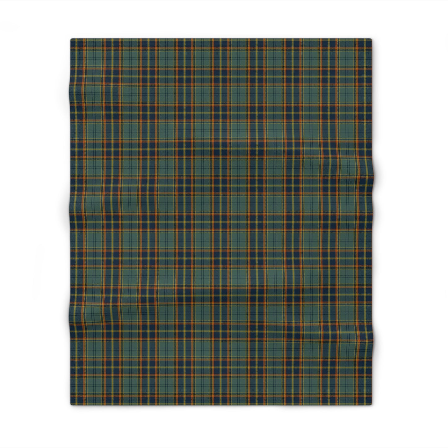 Irish County Antrim Tartan Throw Blanket