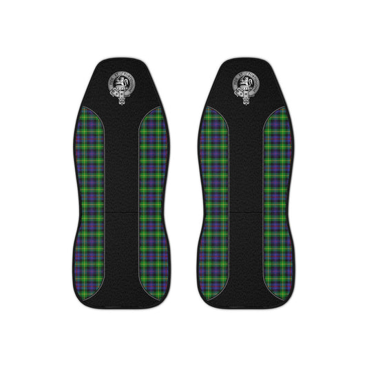 Clan Farquharson Crest & Tartan Car Seat Covers
