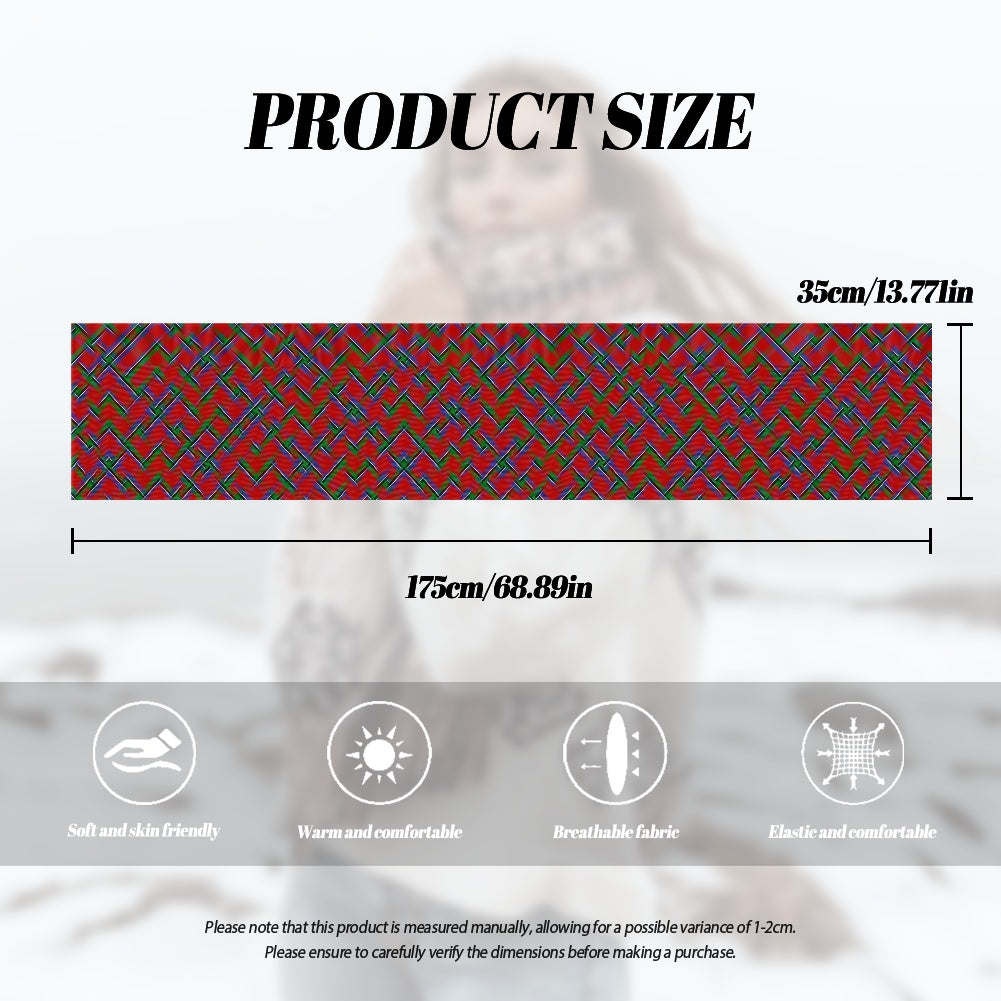 Clan Sinclair Tartan Fluffy scarf