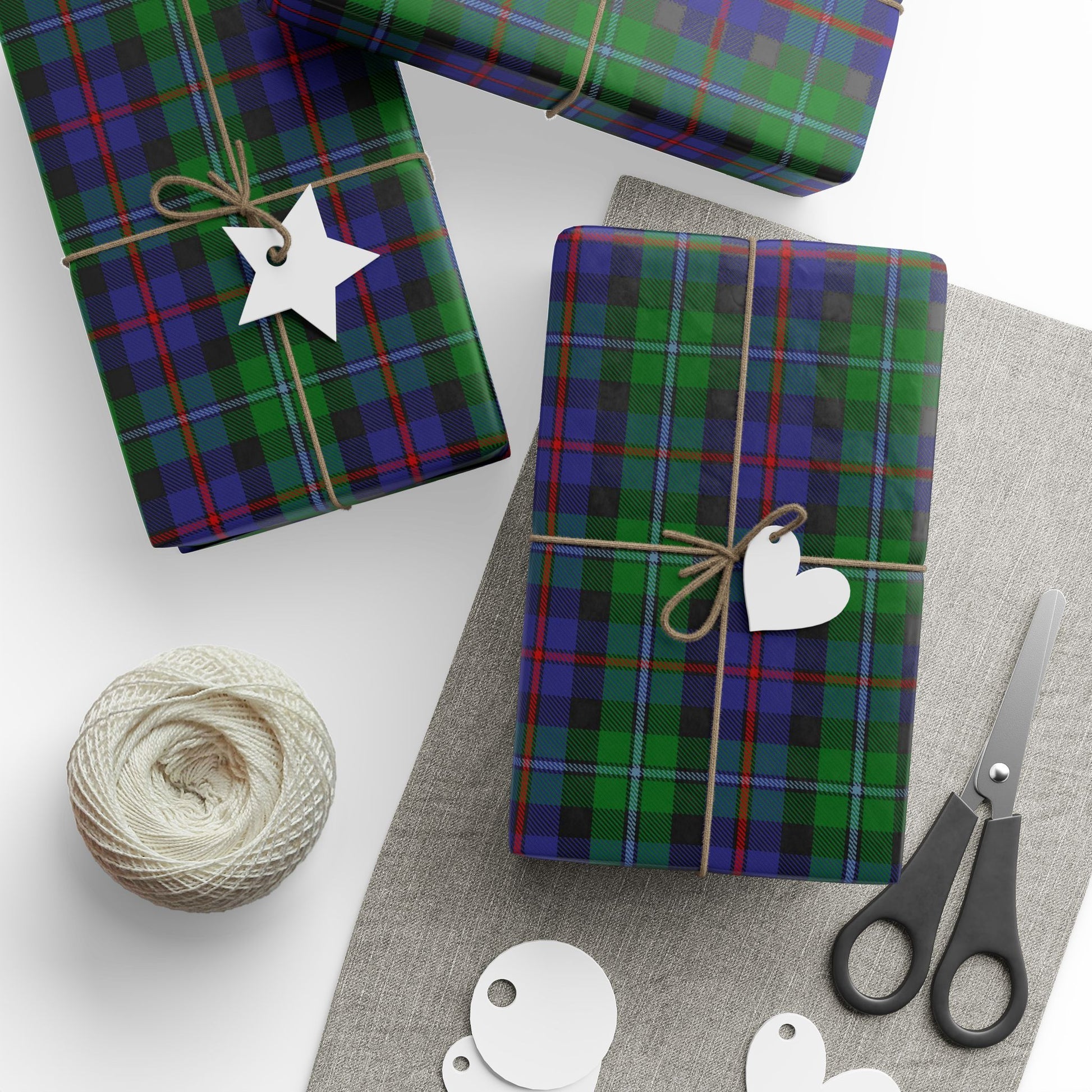 Clan Calder Tartan Wrapping Papers