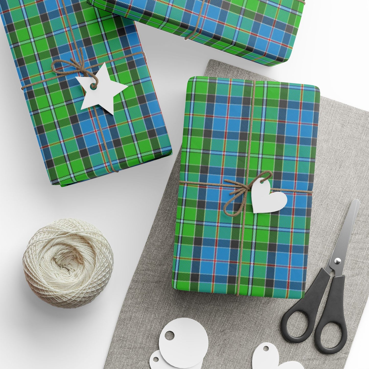 Clan Stirling Tartan Wrapping Papers