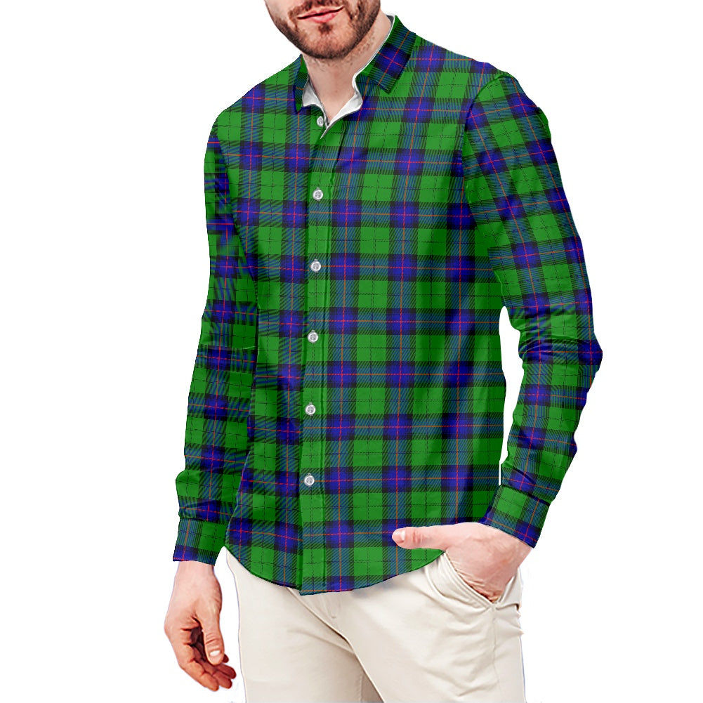 Clan Armstrong Tartan Men's long-sleeved shirt