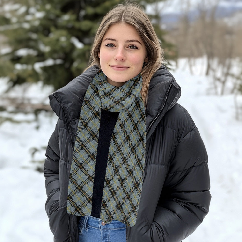 Clan Bell Tartan Fluffy scarf