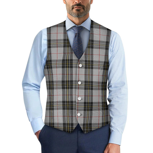 Clan MacPherson Tartan Waistcoat