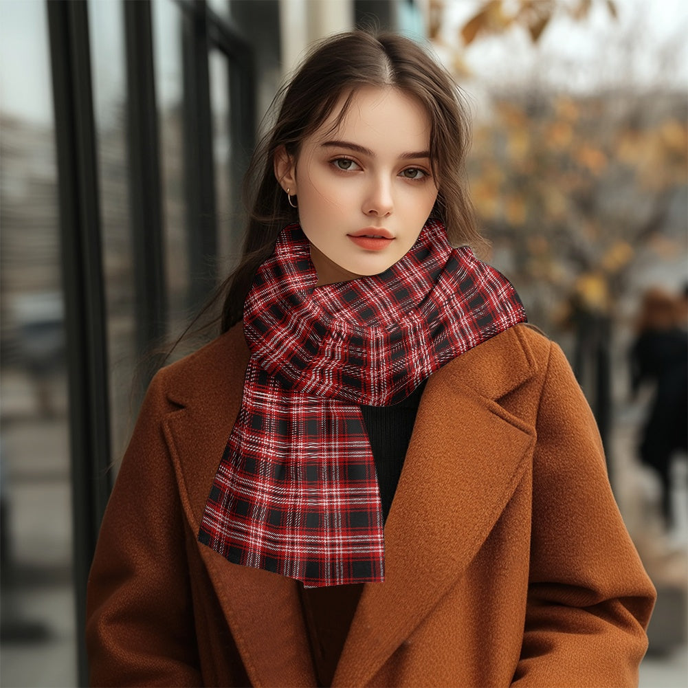 Tweedside District Tartan Fluffy scarf