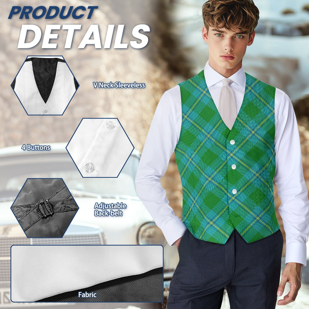 Clan Irving Tartan Waistcoat