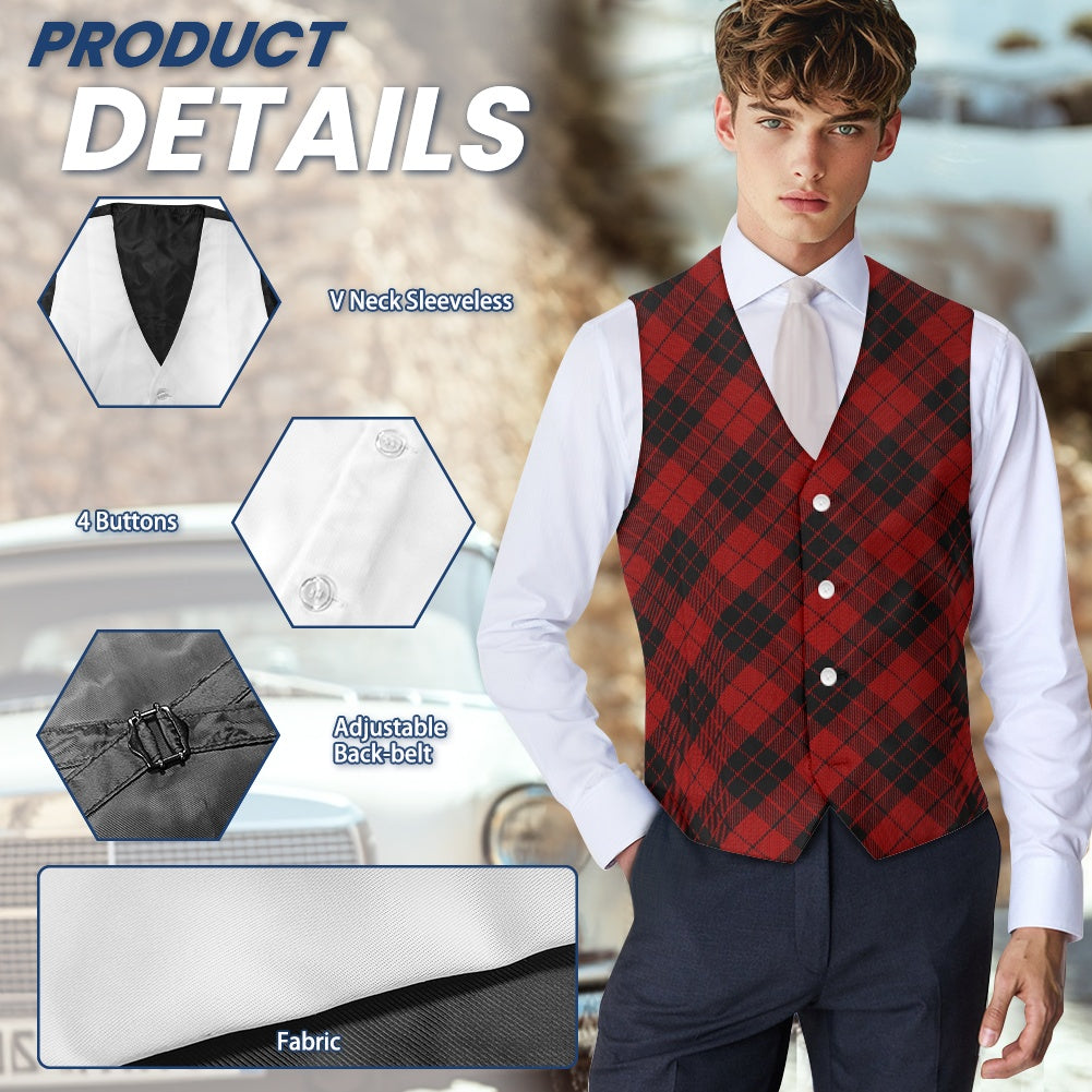Clan MacLeod of Raasay Tartan Suit vest jacket