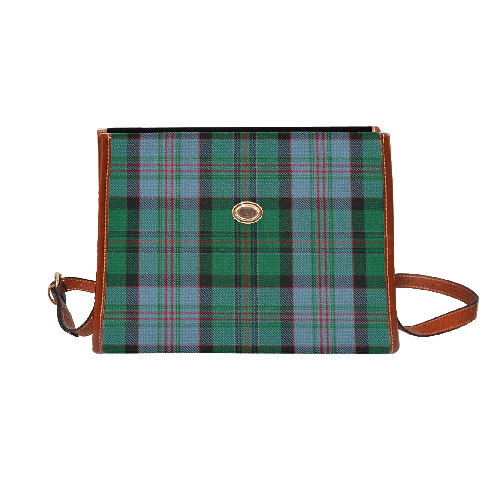 Irish Province Munster Tartan Canvas Handbag