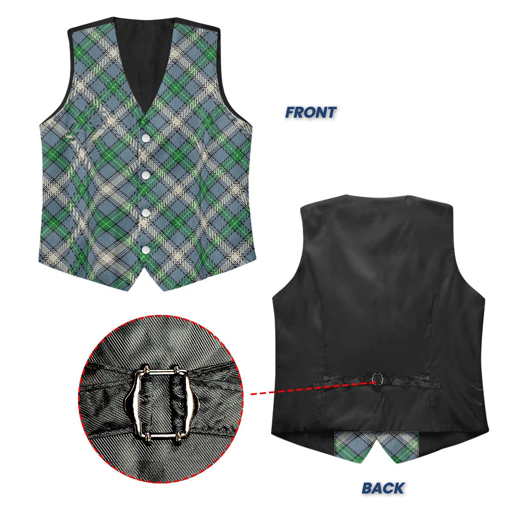 Clan MacDowall Tartan Waistcoat