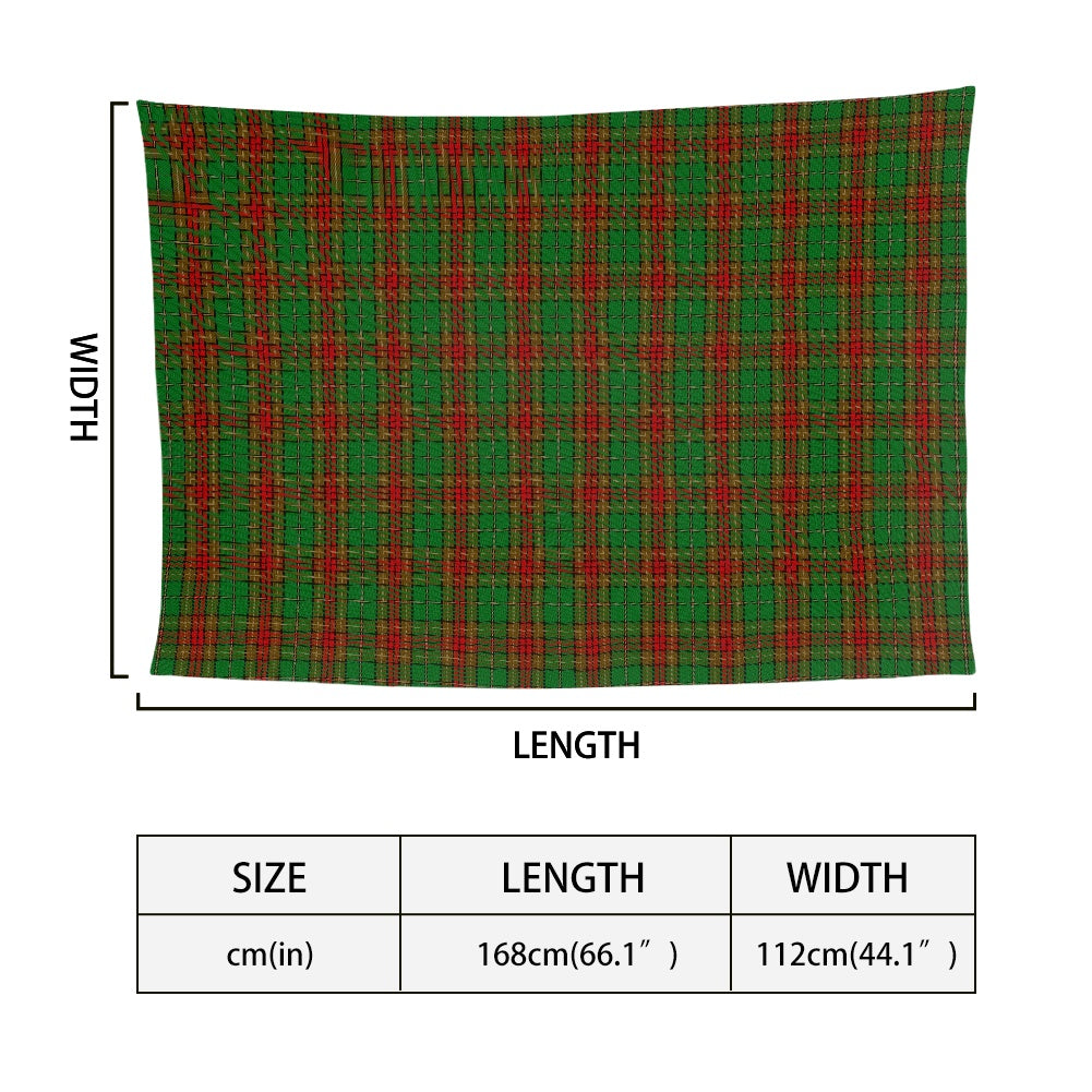 Irish County Cavan Tartan Chiffon Scarf