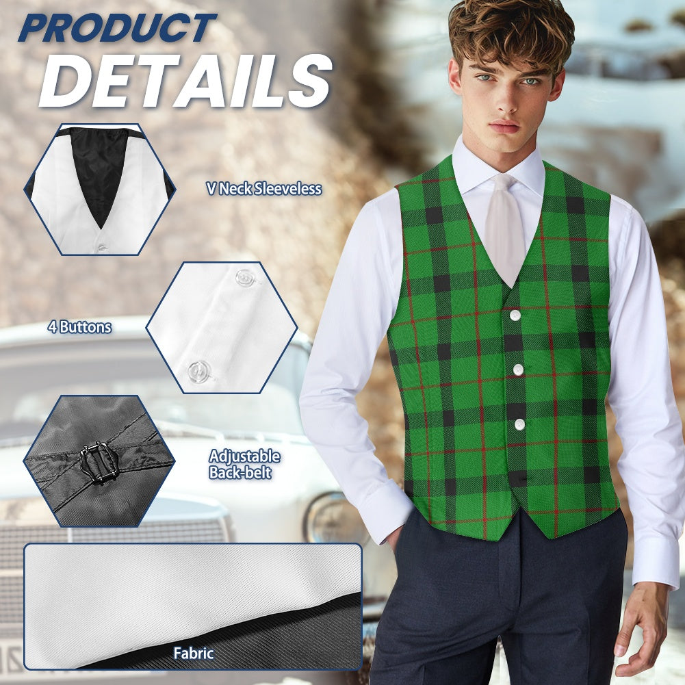 Clan Kincaid Tartan Waistcoat