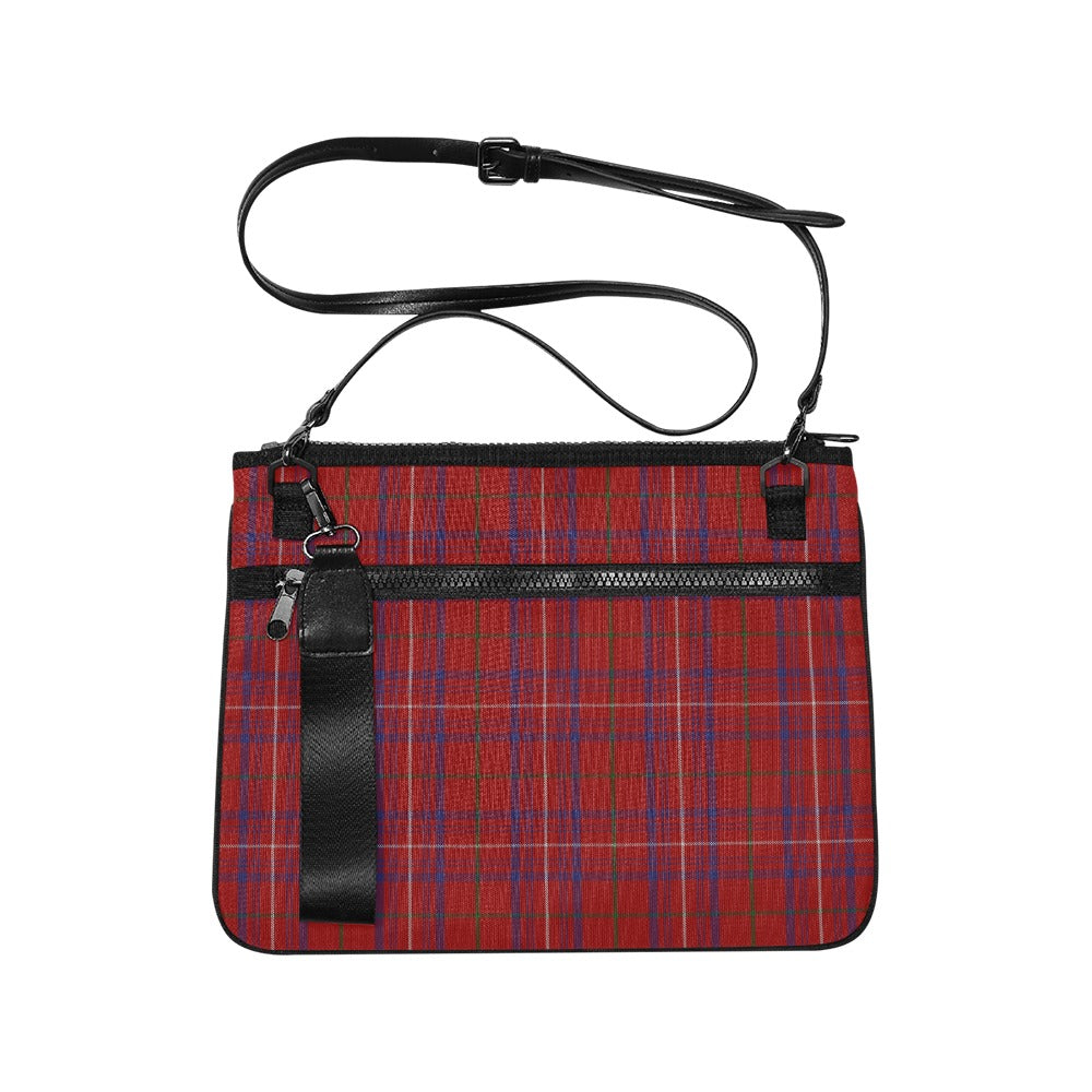 Clan Rose Tartan Kilt Clutch Bag