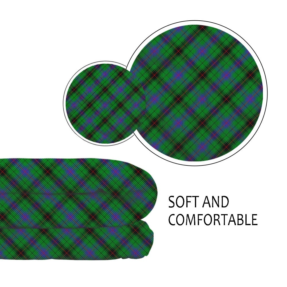 Clan Davidson Tartan Blanket