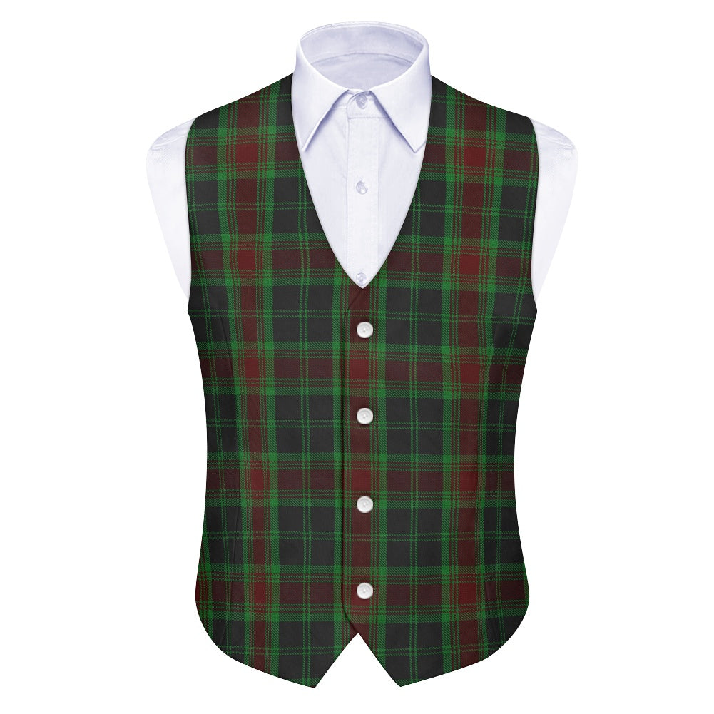 Irish County Carlow Tartan Waistcoat