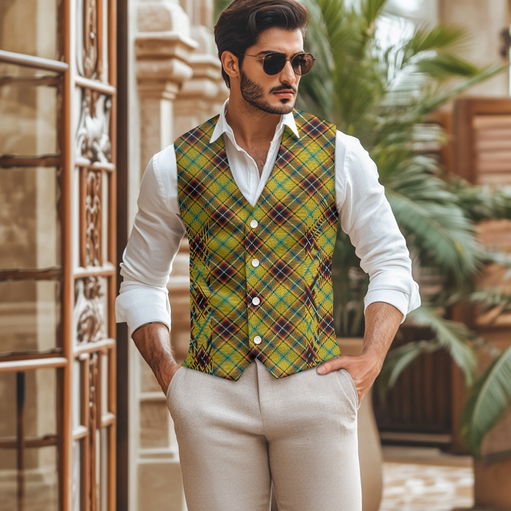 Cornish Christopher Tartan Suit vest jacket
