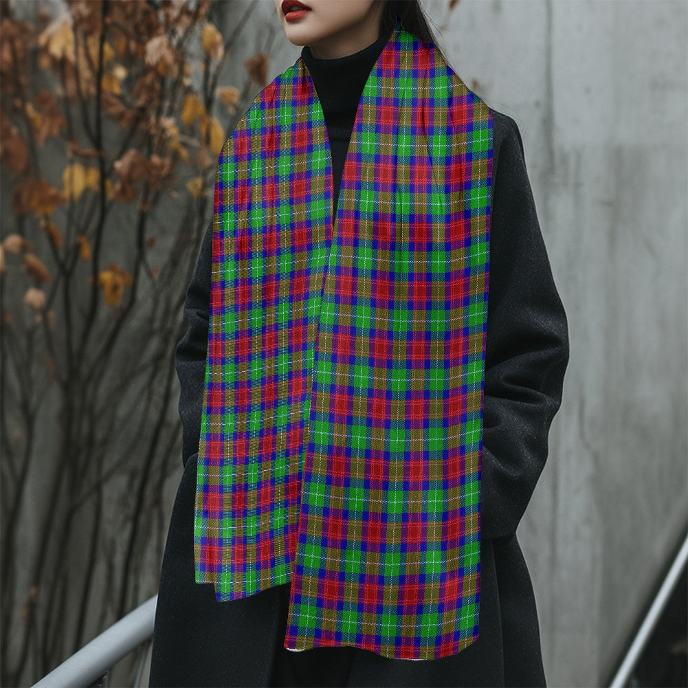Clan Aiken Tartan Fluffy scarf