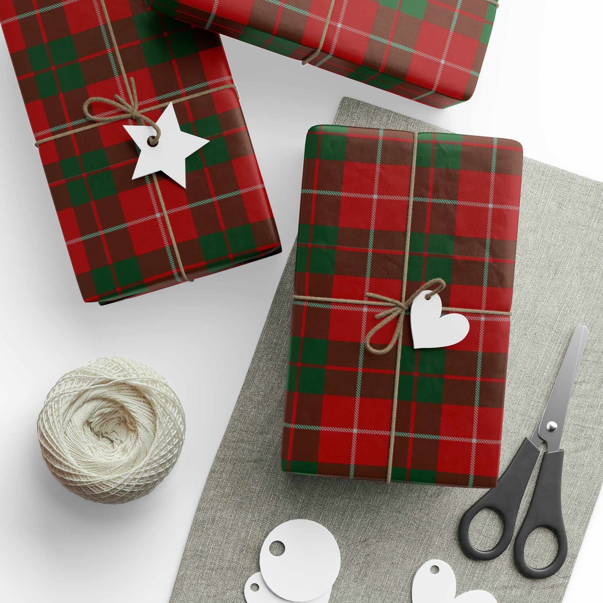 Clan MacKinnon Tartan Wrapping Papers