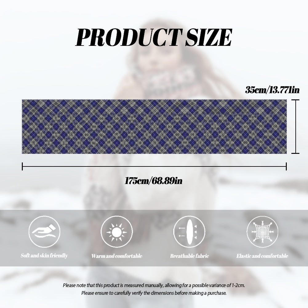 Clan Napier Tartan Fluffy scarf