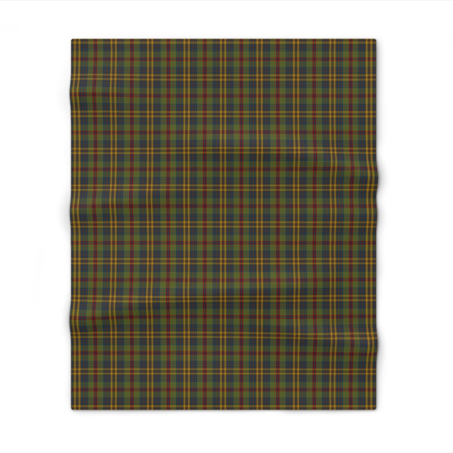Irish County Limmerick Tartan Throw Blanket