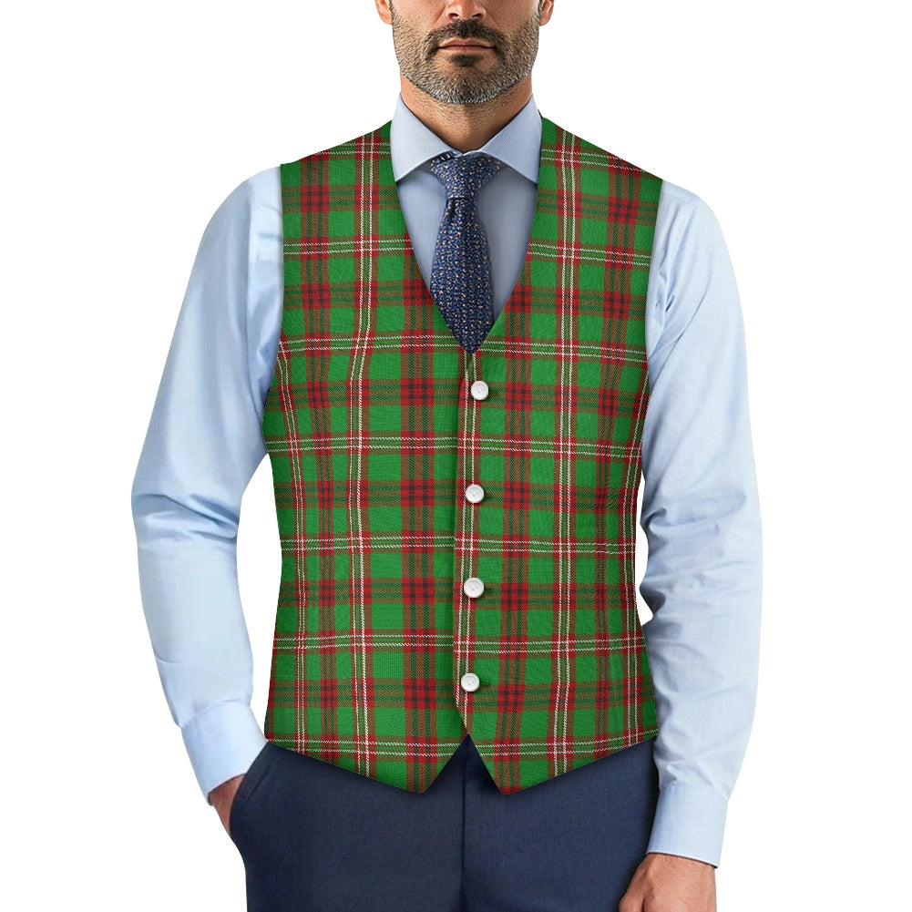 Clan MacCall Tartan Suit vest jacket