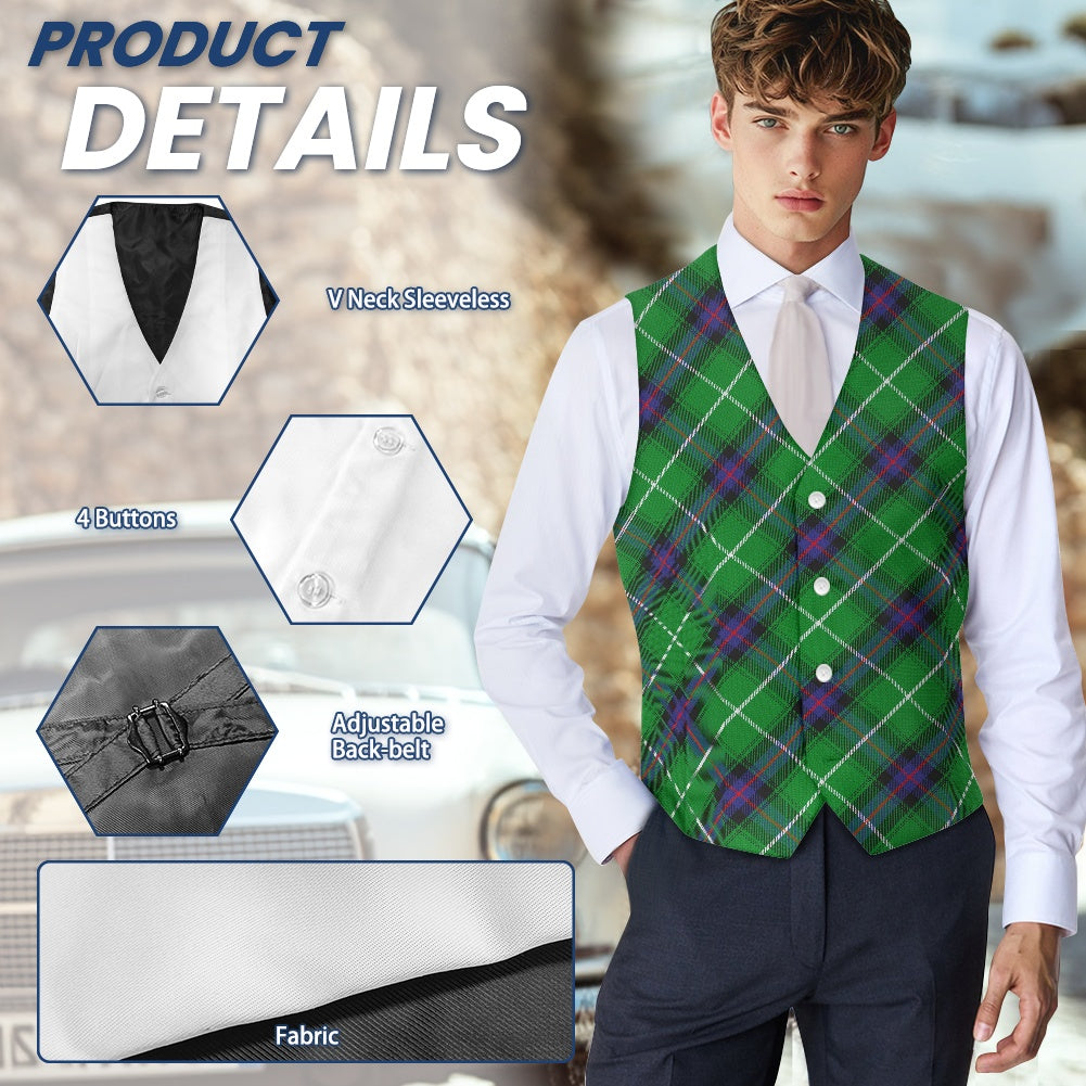 Clan MacDonald Tartan Waistcoat