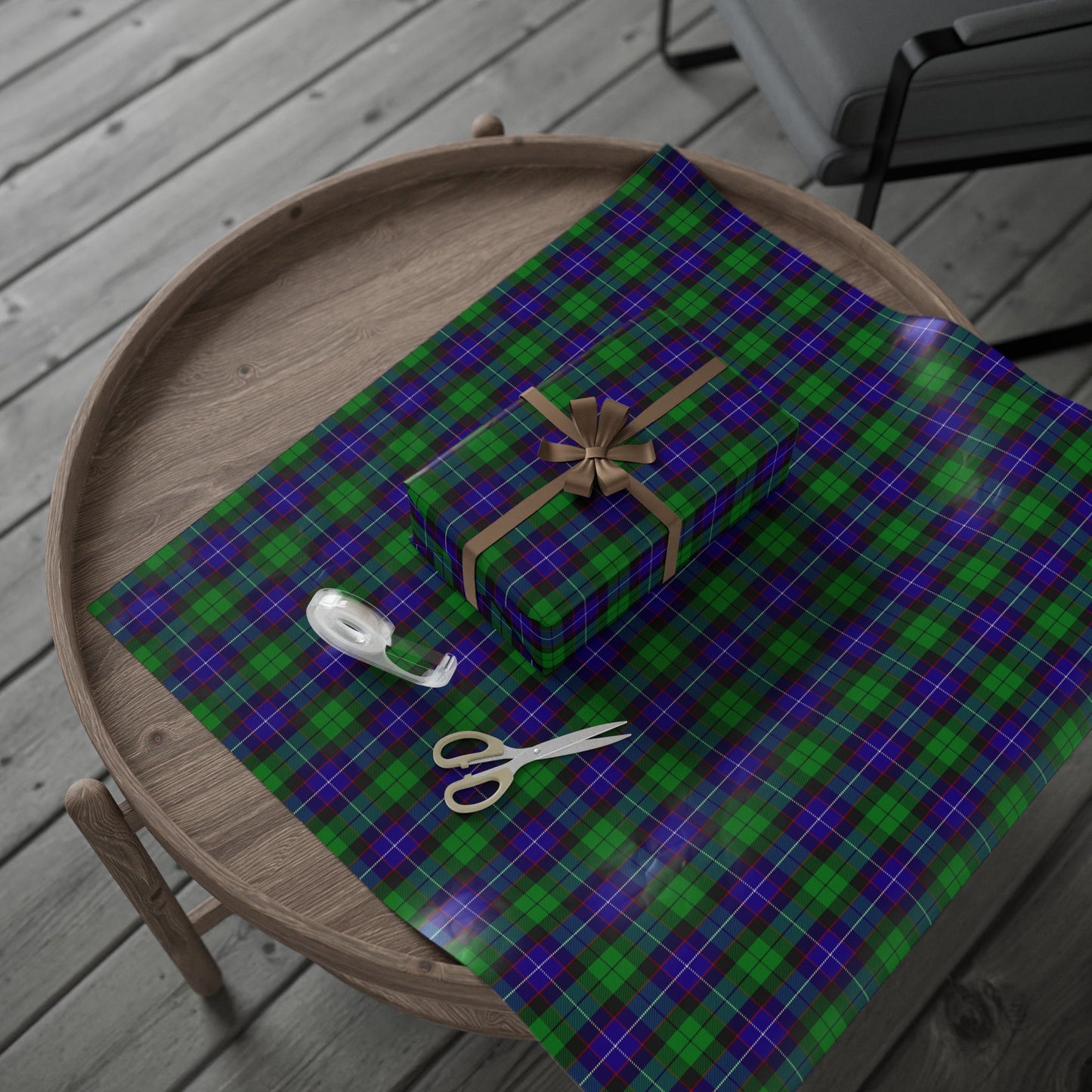 Clan Hunter Tartan Wrapping Papers