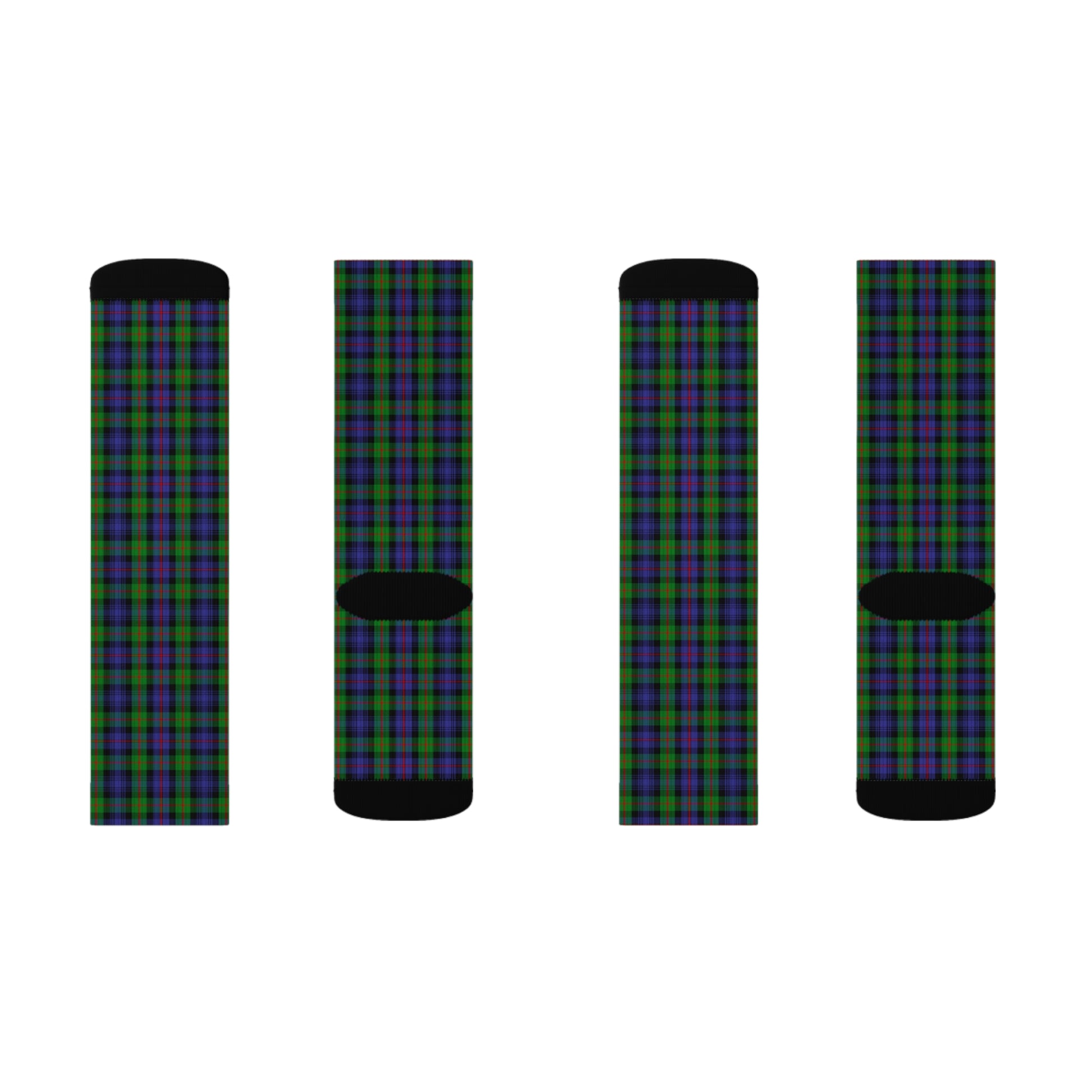 Clan Murray of Atholl Tartan Socks